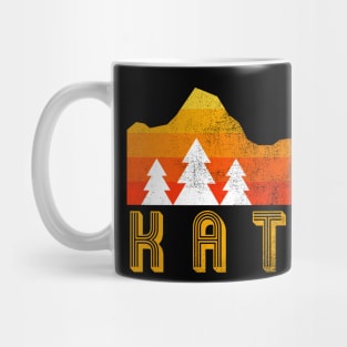 Katmai  national park retro vintage Mug